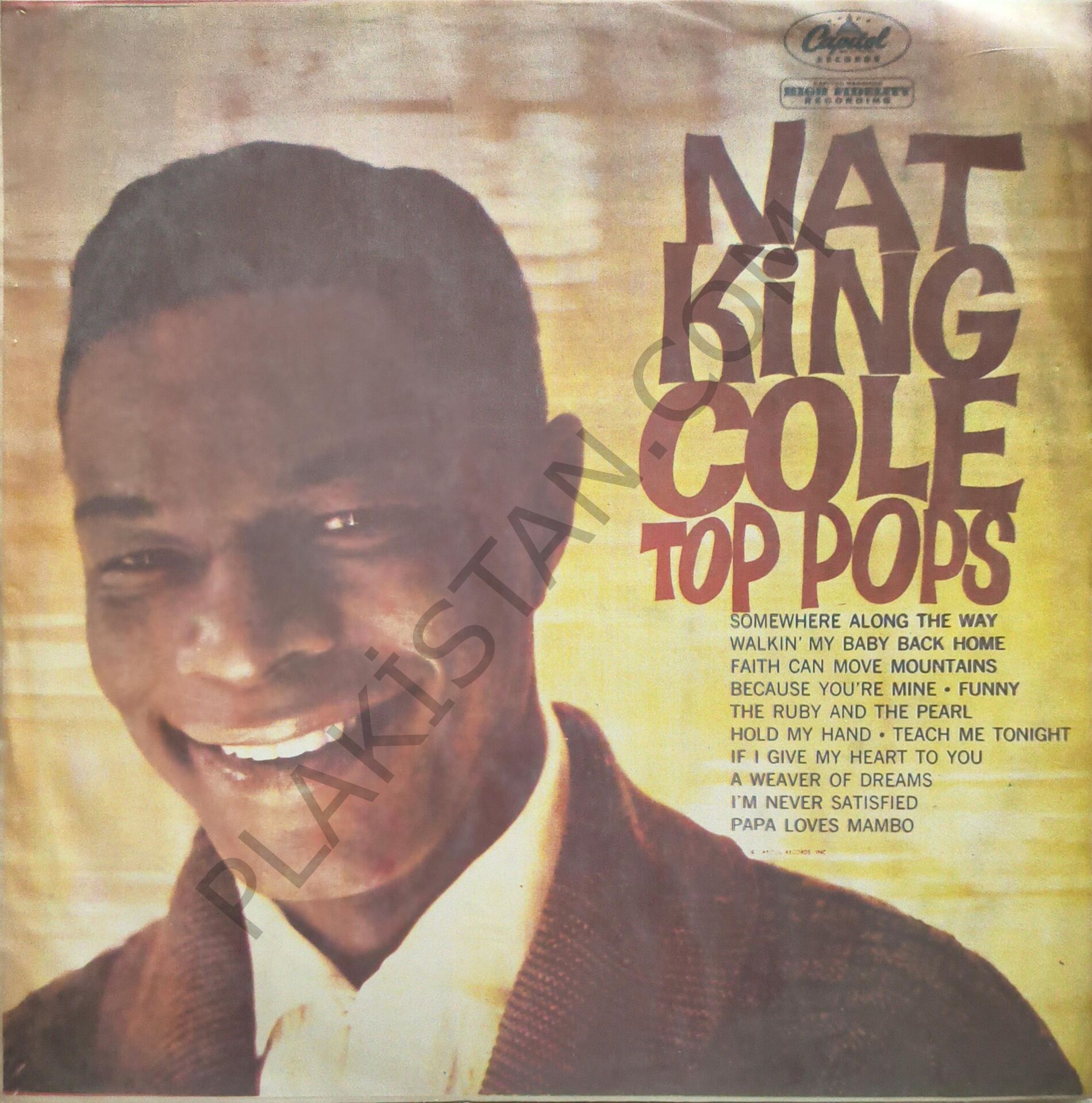Nat King Cole - Top Pops LP PLAK