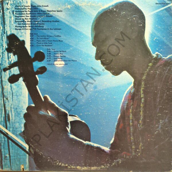 Papa John Creach LP PLAK