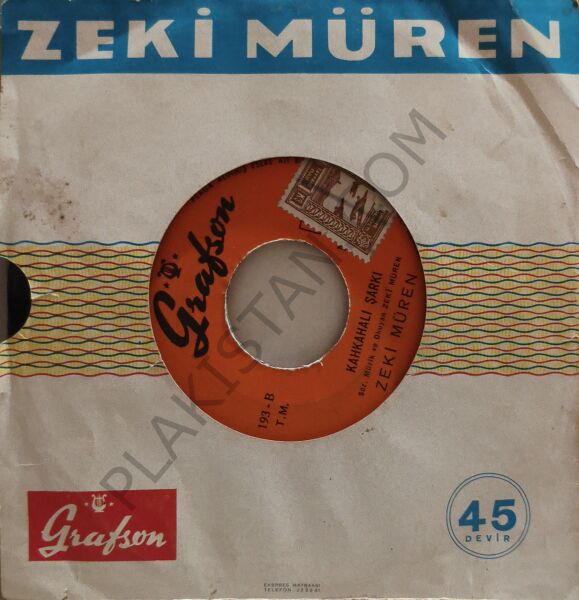 Zeki Müren - Züğürt ( Nem Alacak Felek Benim ) 45 LİK PLAK