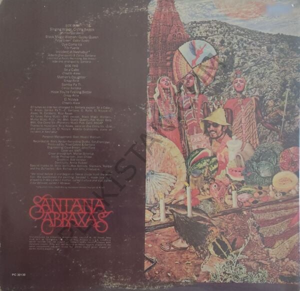 Santana – Abraxas LP PLAK