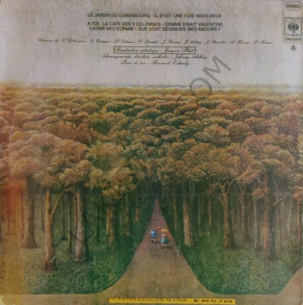 Joe Dassin Le Jardin Du Luxembourg LP PLAK