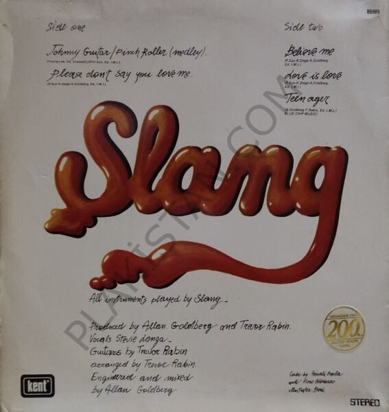 Slang LP PLAK