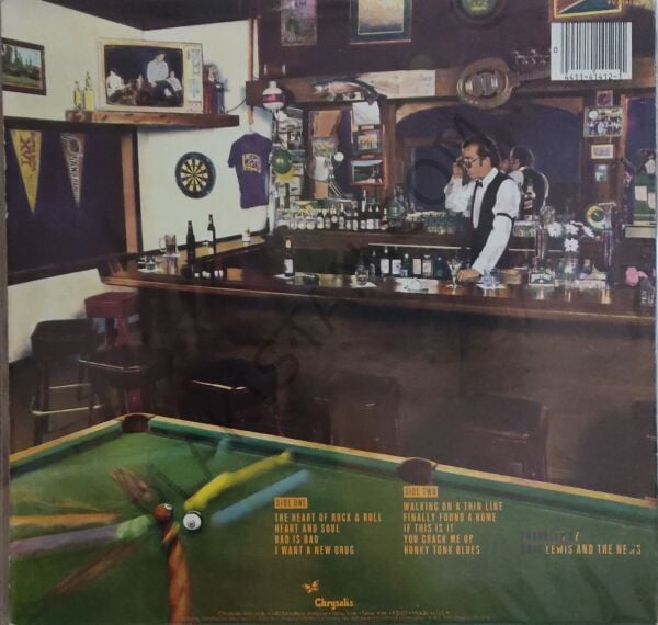 Huey Lewis And The News* – Sports LP PLAK