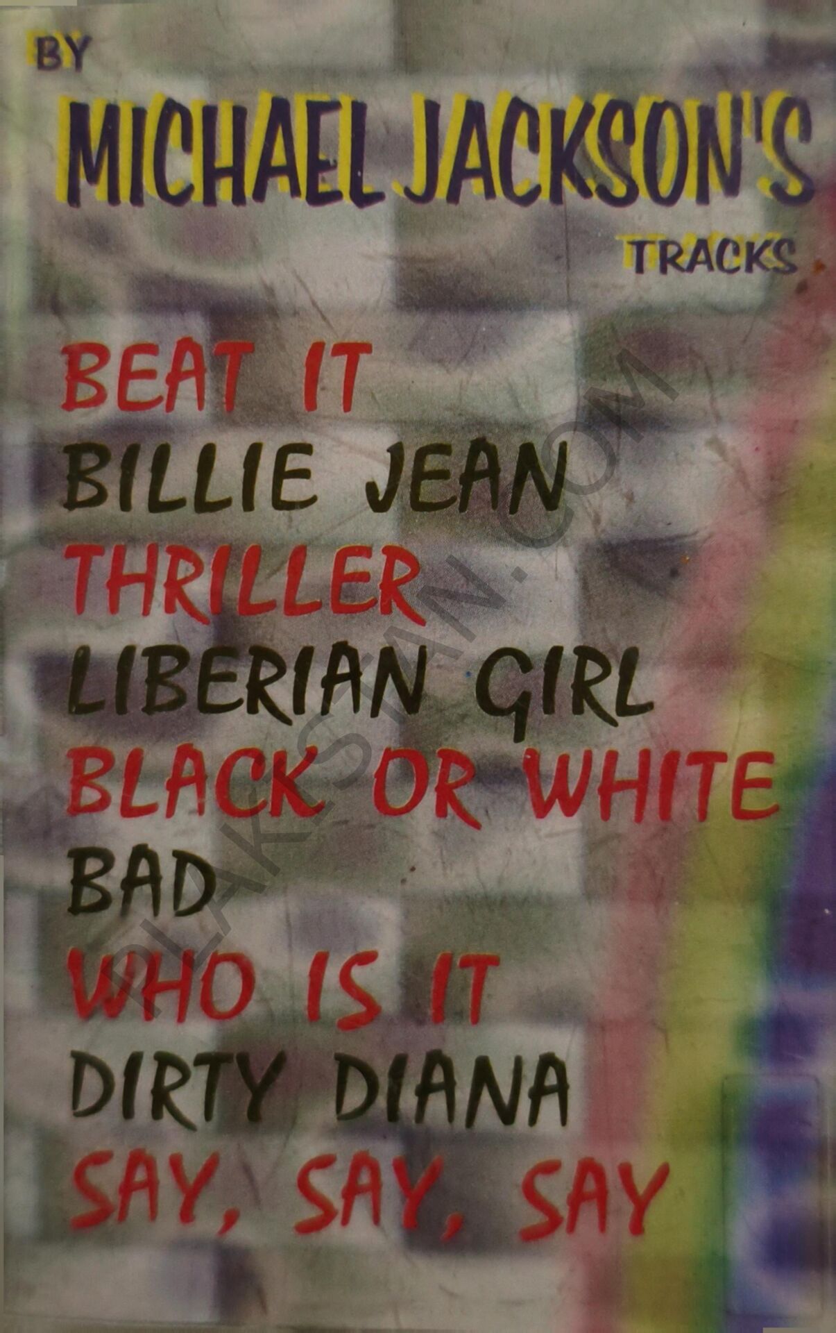 Michael Jackson 's kaset