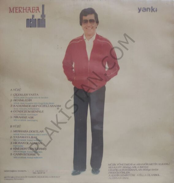 Metin Milli- Çiçekler Yasta -Merhaba LP