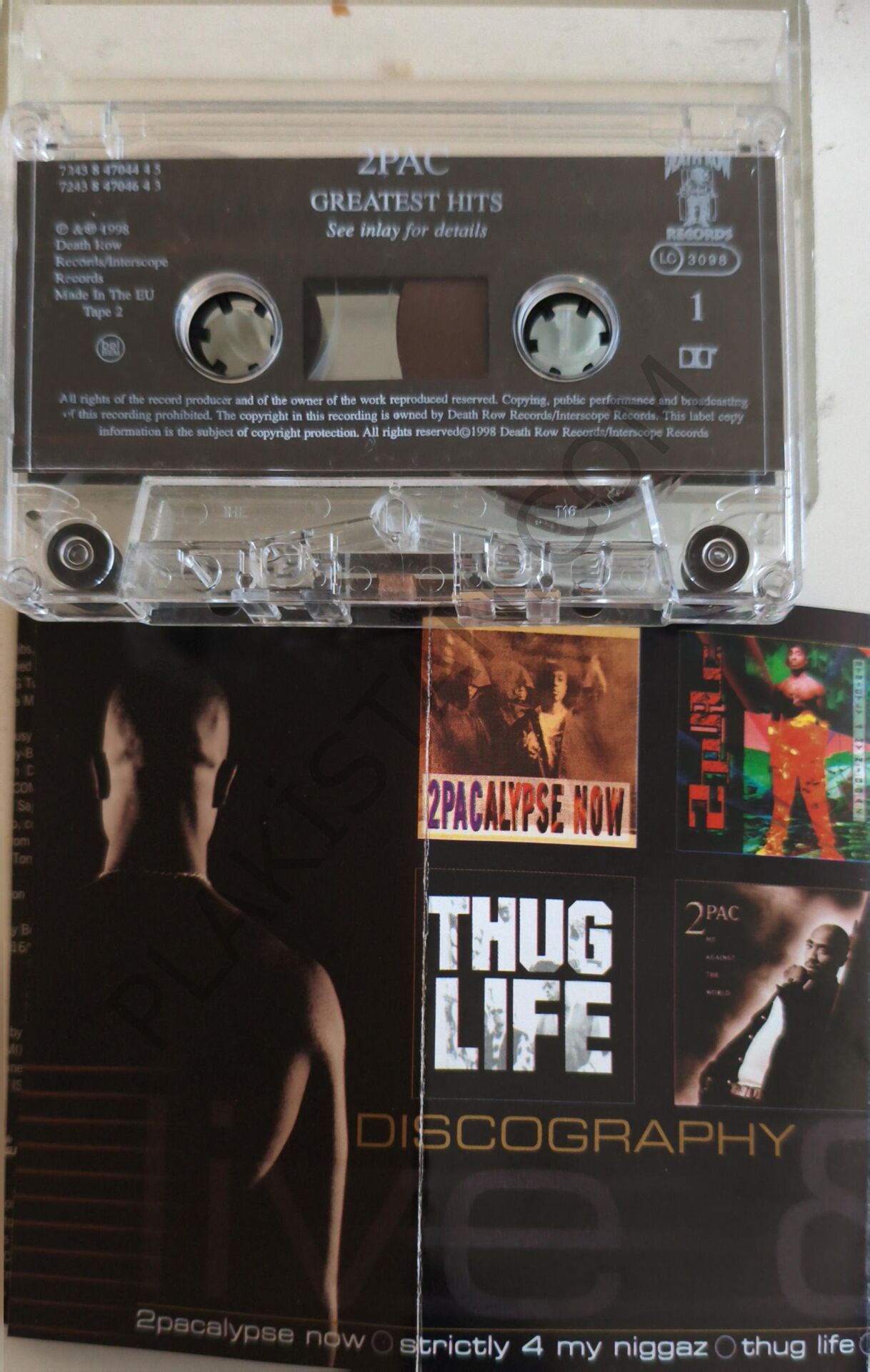 2Pac – Greatest Hits plak