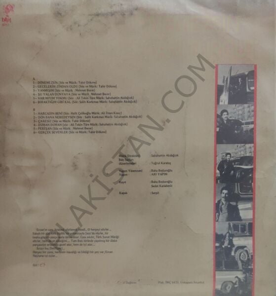 Ercan Turgut Dönemezsin LP