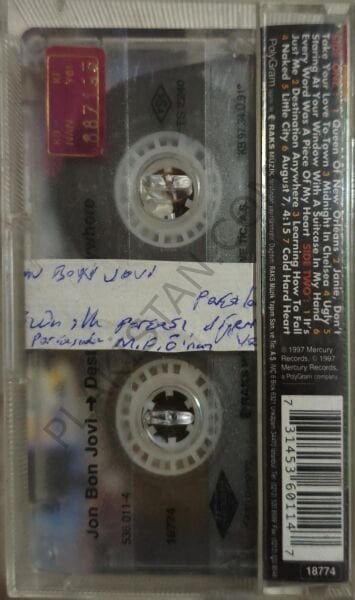 Jon Bon Jovi – Destination Anywhere  kaset