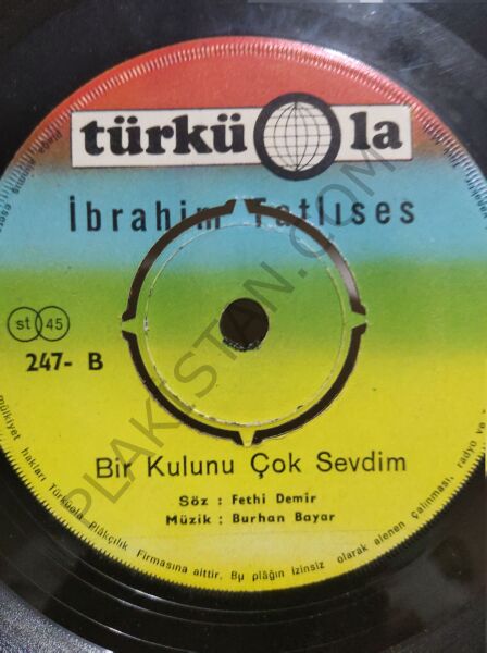 İbrahim Tatlıses Mutlu Ol Yeter 45lik