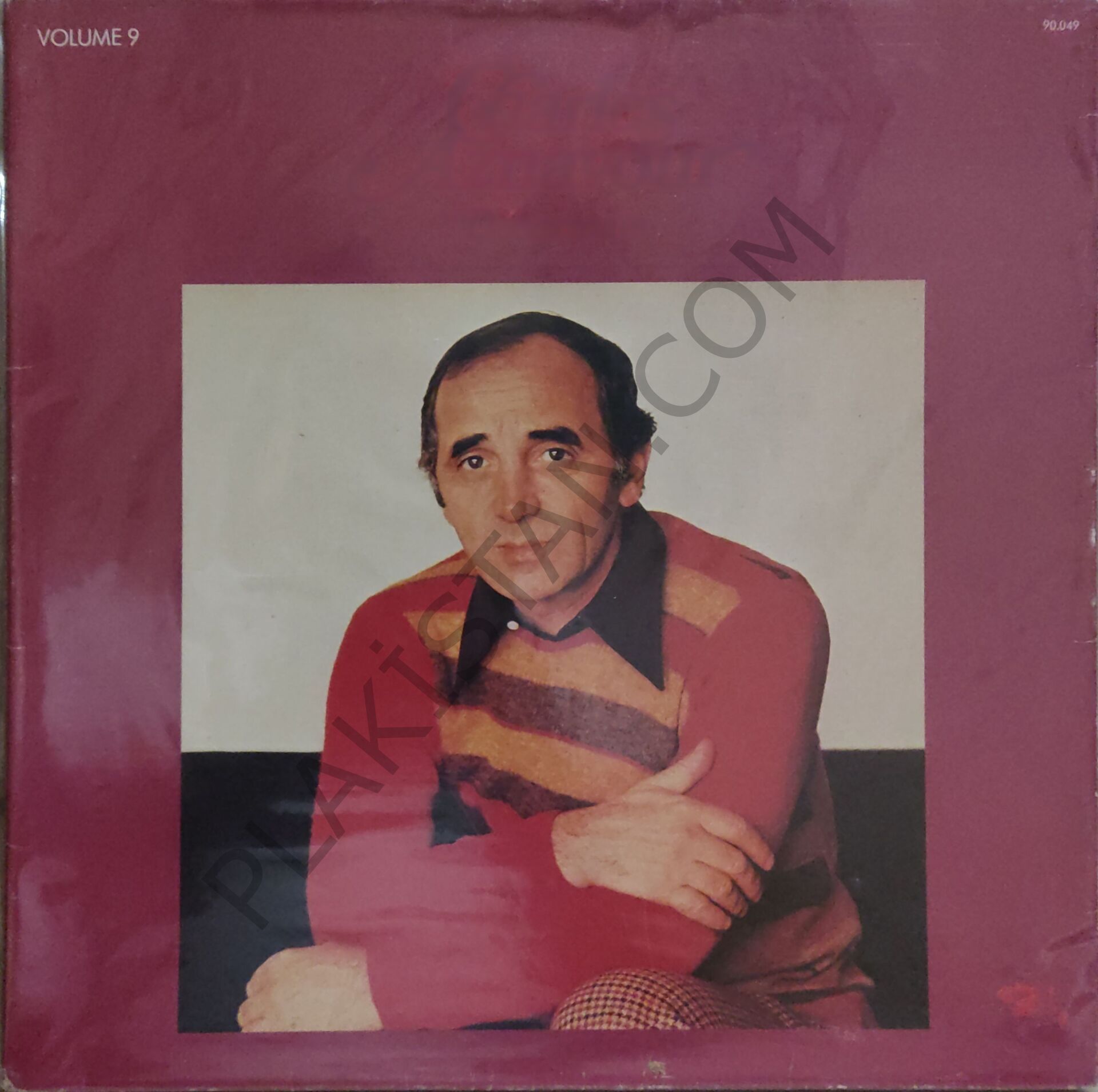 CHARLES AZNAVOUR Ce soir là son passé au présent LP PLAK