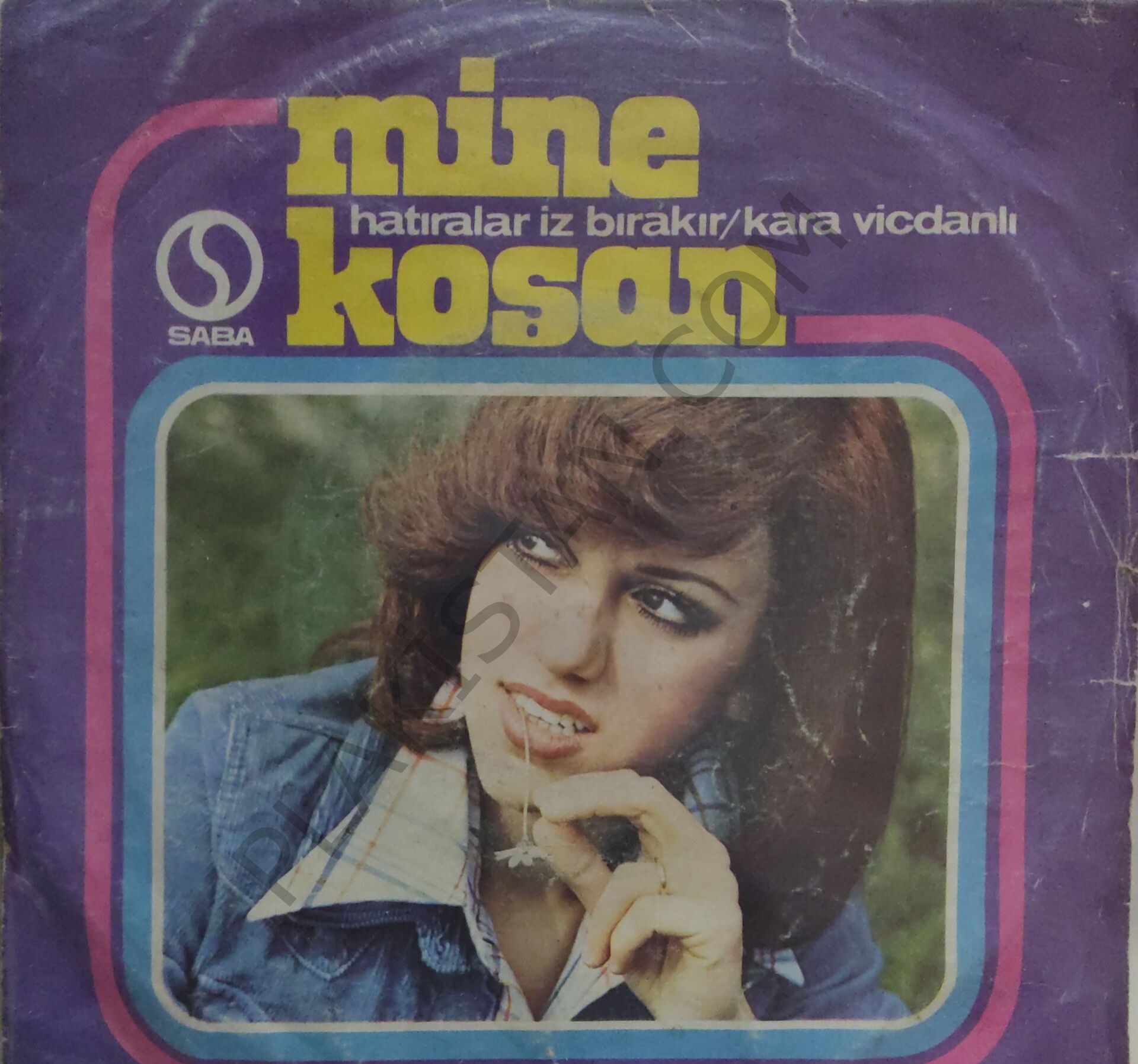 Mine Koşan Hatıralar İz Bırakır 45lik PLAK