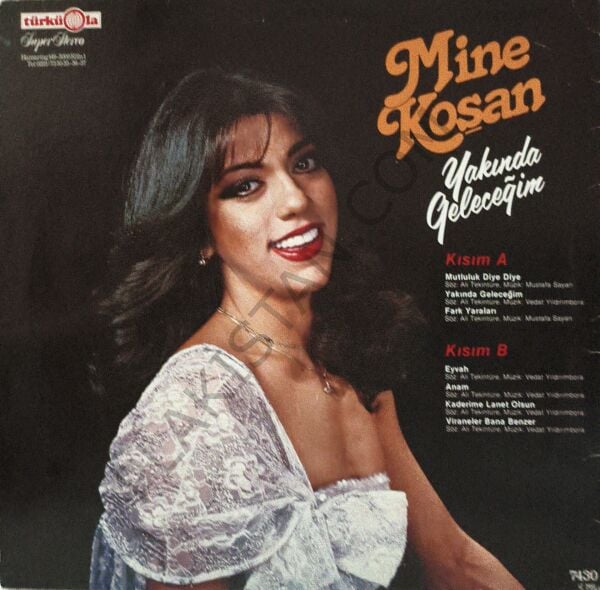 MİNE KOŞAN - YAKINDA GELECEĞİM ALMAN BASKI  LP PLAK