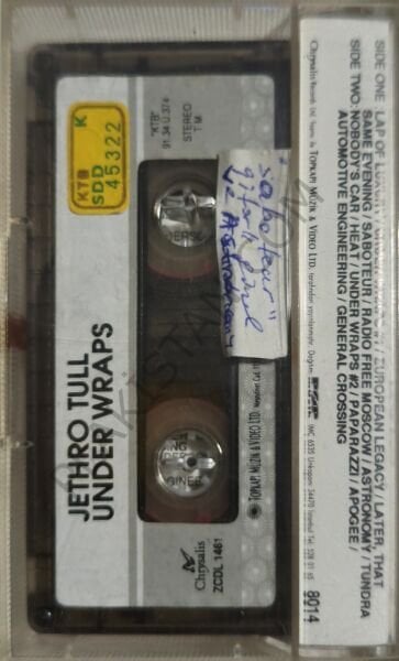 Jethro Tull – Under Wraps kaset
