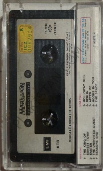 Marillion – Seasons End kaset