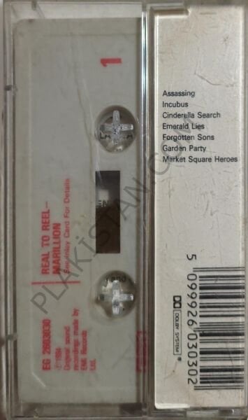 Marillion – Real To Reel kaset