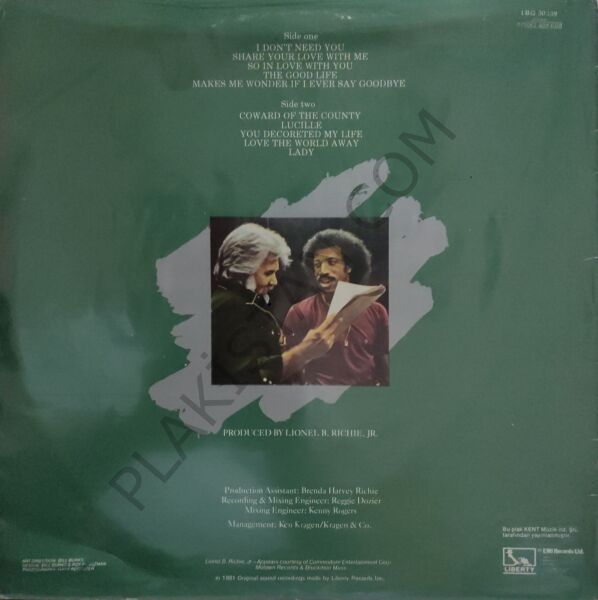 Kenny Rogers – Share Your Love - Plak LP PLAK