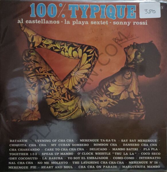 Al Castellanos / La Playa Sextet / Sonny Rossi – 100% Typique LP PLAK