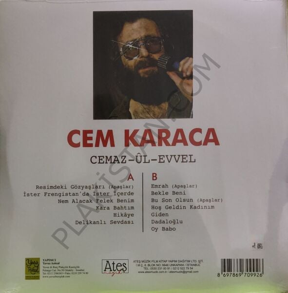 Cem Karaca – Cemaz-Ül-Evvel - LP PLAK