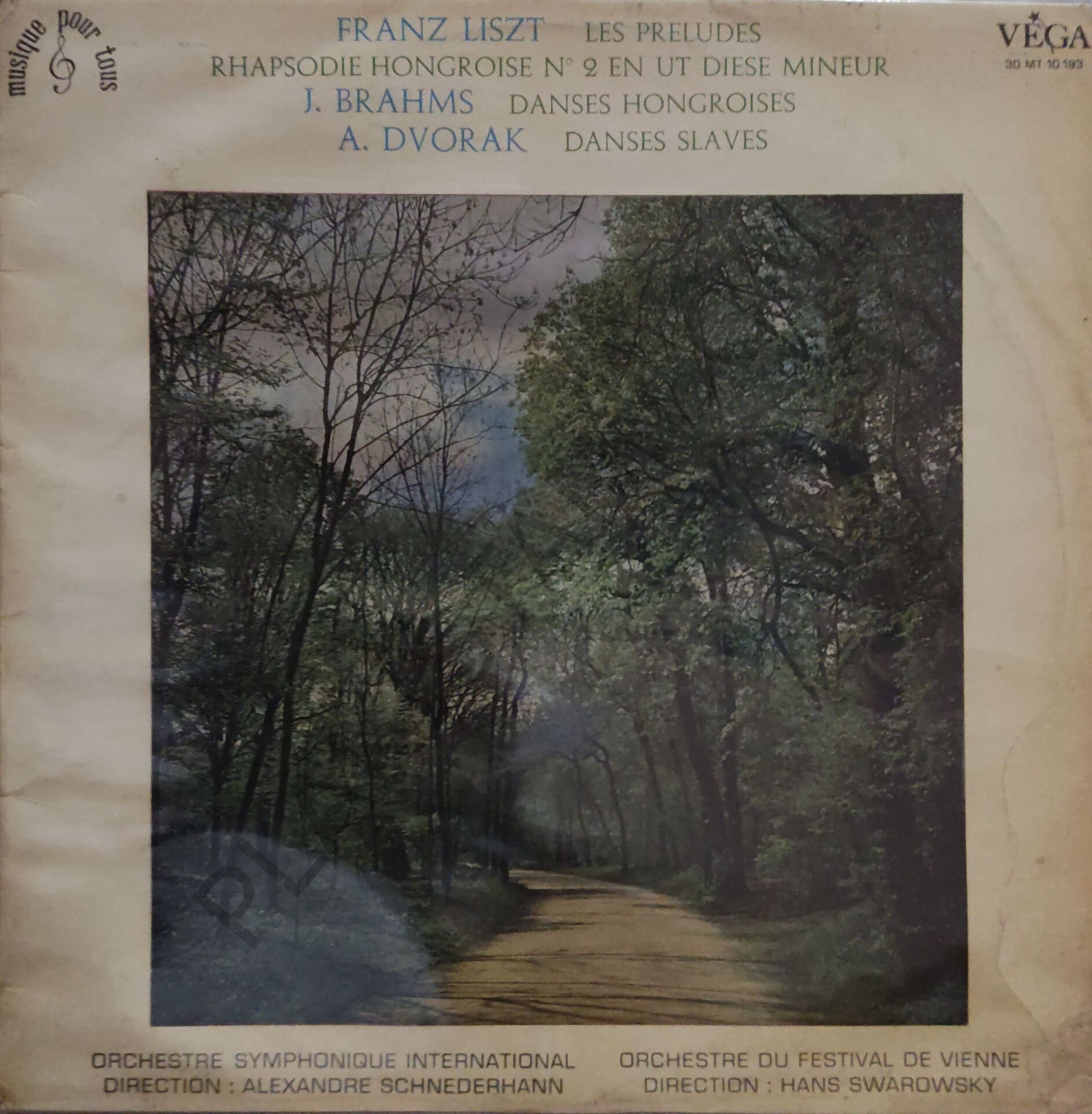 Franz Lıszt LP PLAK