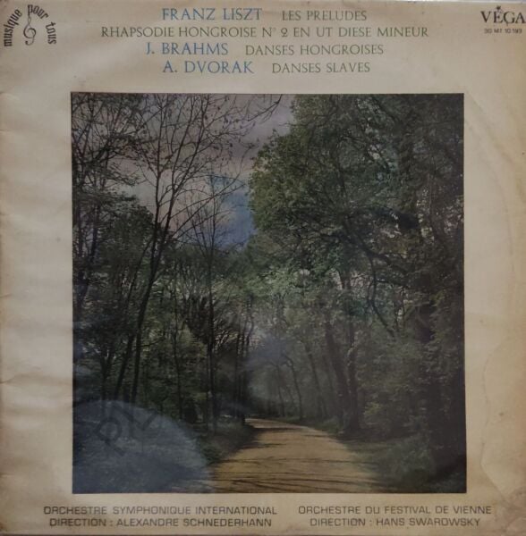 Franz Lıszt LP PLAK