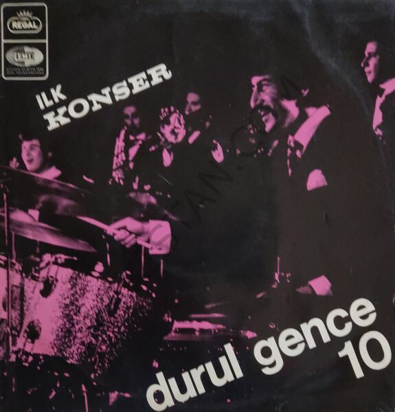 Durul Gence 10 İlk Konser LP