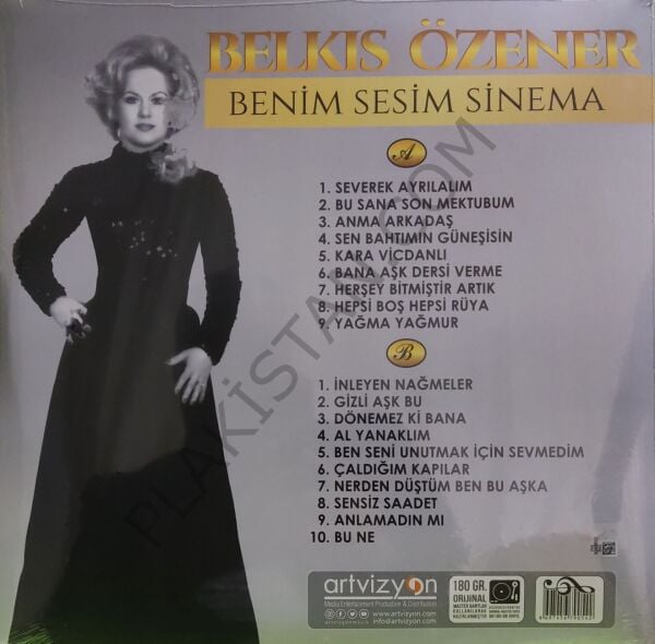 Belkıs Özener - Benim Sesim Sinema LP PLAK