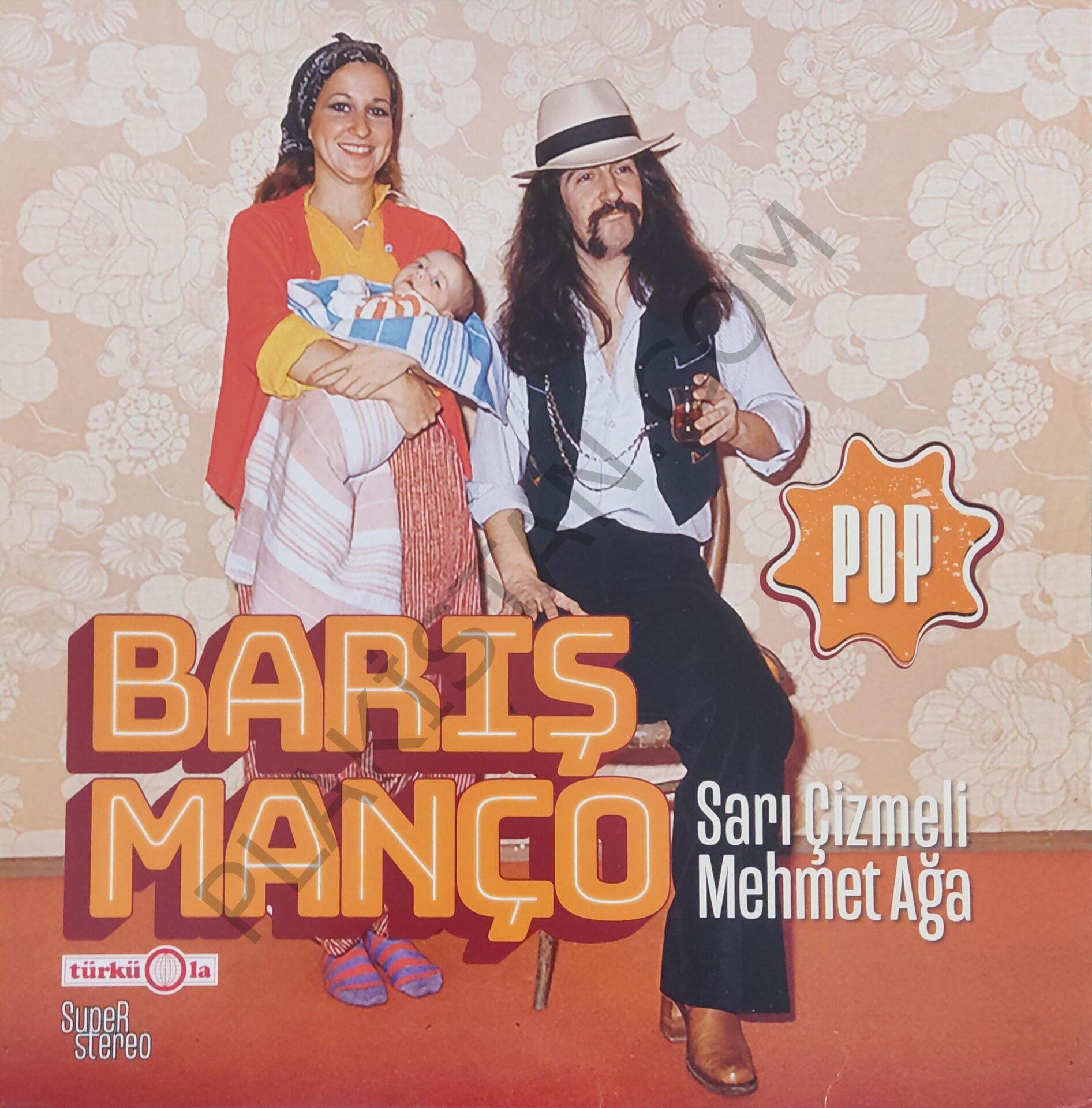 Barış Manço – Sarı Çizmeli Mehmet Ağa ALMAN BASKI LP PLAK