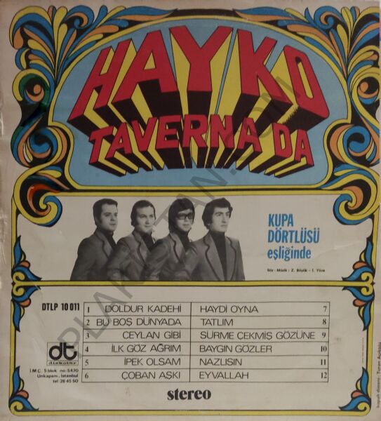 Hayko- Taverna da  LP