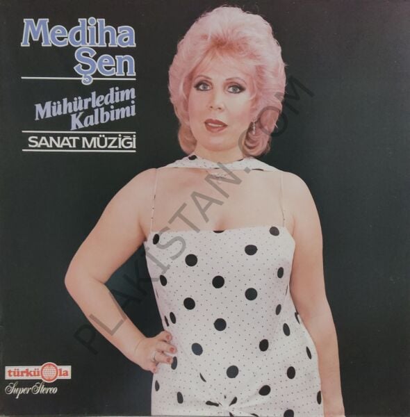 Mediha Şen Sancakoğlu Mühürledim Kalbimi Alman Baskı LP PLAK