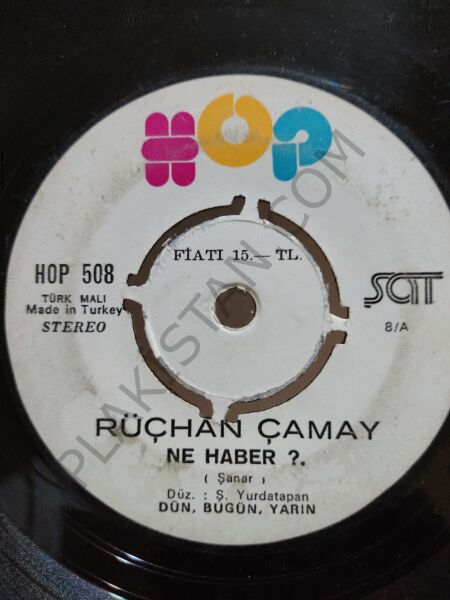 Rüçhan çamay - ( kapaksız ) Ne Haber - 45 lik PLAK
