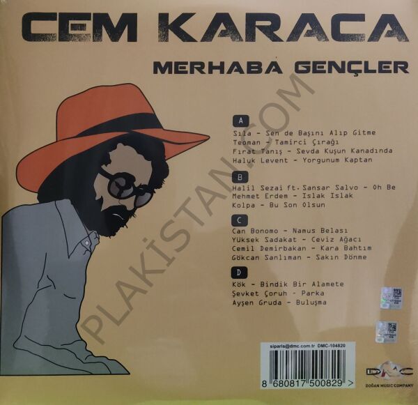 Cem Karaca / Merhaba Gençler- LP PLAK