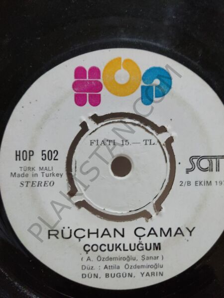 Rüçhan çamay - Para parra parrra 45 lik PLAK