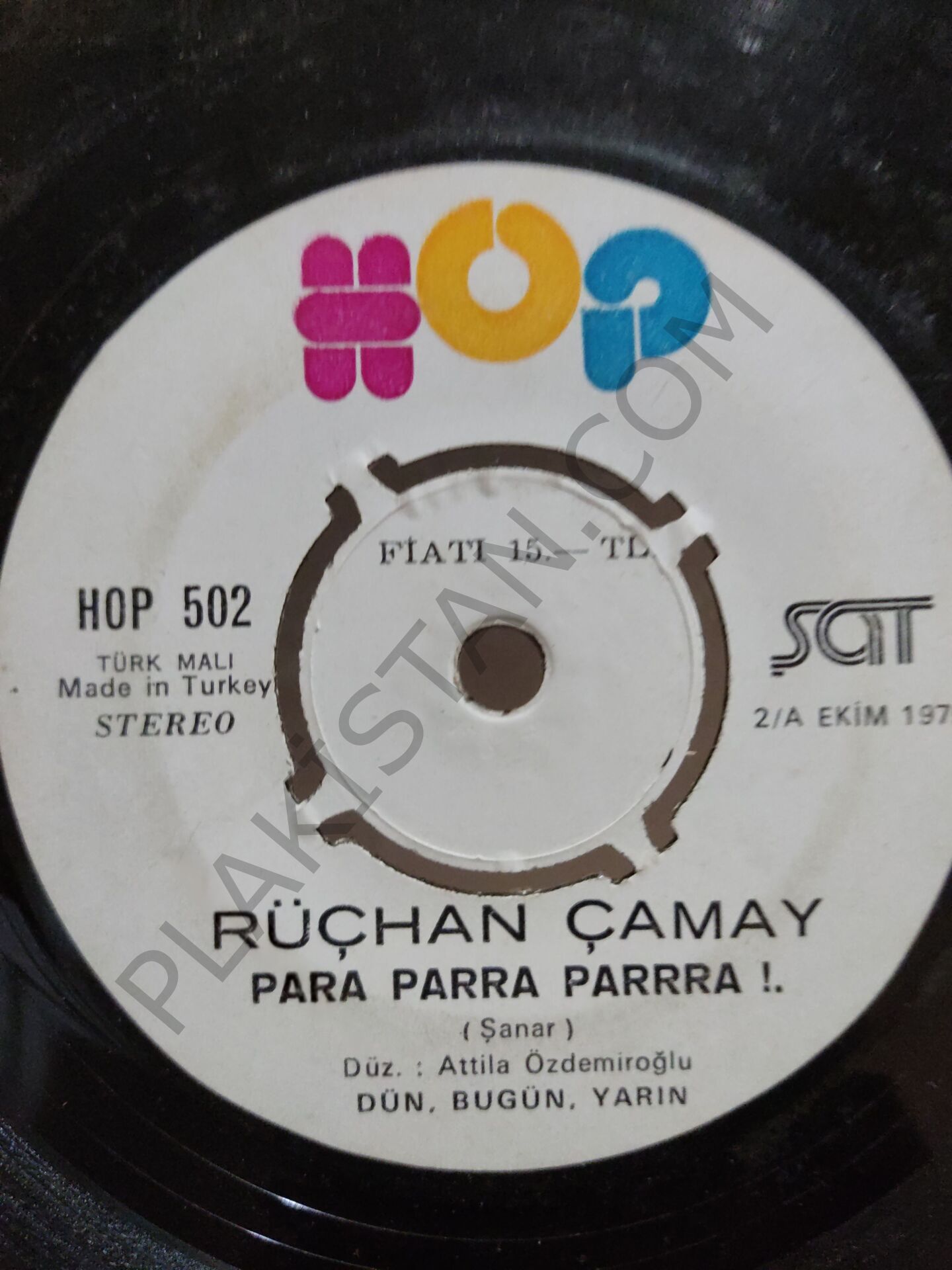 Rüçhan çamay - Para parra parrra 45 lik PLAK