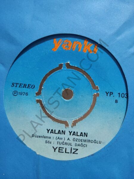 Yeliz - Bu ne dünya - 45 lik PLAK