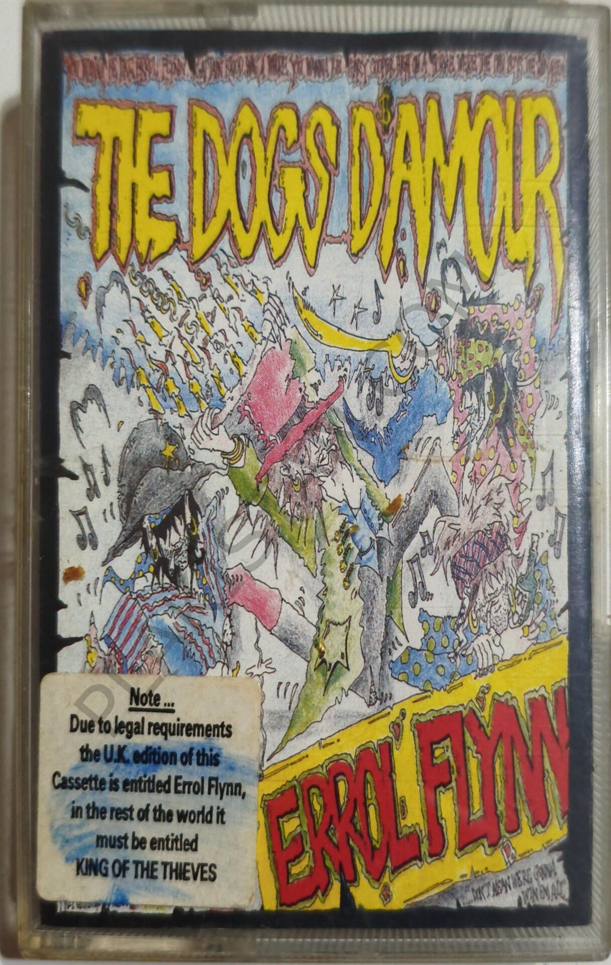 The Dogs D'Amour – Errol Flynn kaset