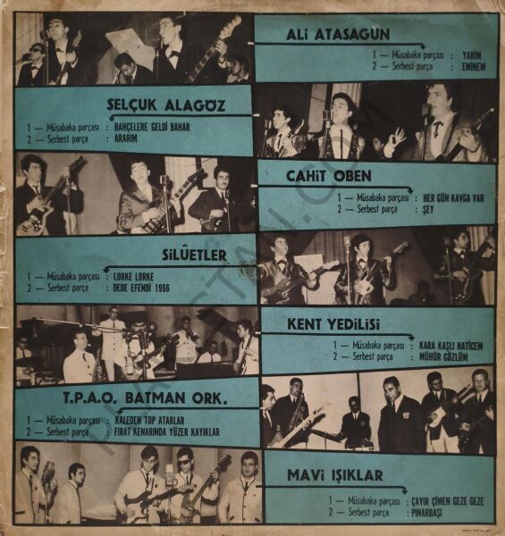 Altın Mikrofon 1966 Dönem Baskı - LP PLAK