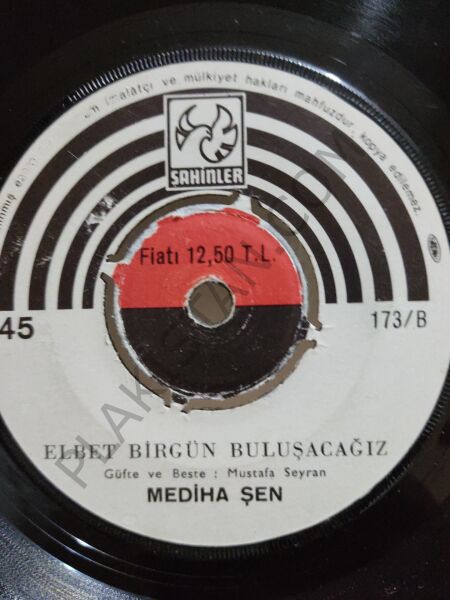 Mediha Şen - O ağacın altını anmaz olurmuyum hiç 45 lik PLAK