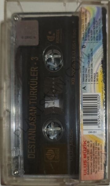 Destanşan türküler 3 kaset