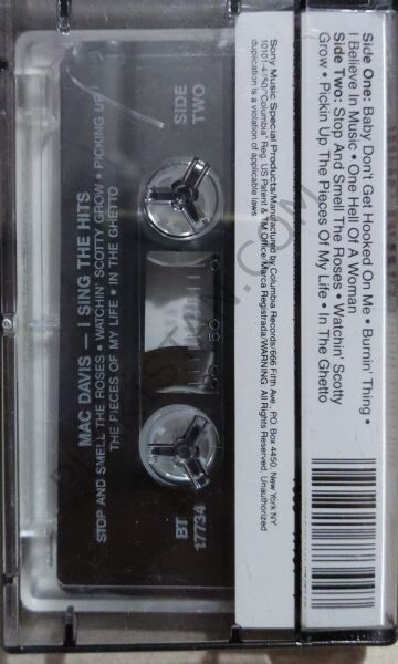 Mac Davis - I sıng the hits - KASET