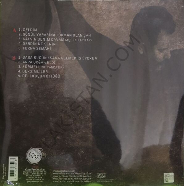 Ahmet Kaya – Kalsın Benim Davam LP PLAK