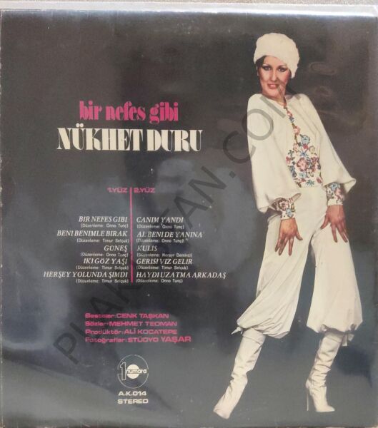 Nükhet Duru Bir Nefes Gibi LP