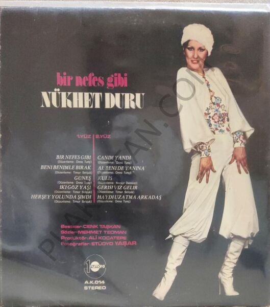 Nükhet Duru & Bir Nefes Gibi LP PLAK
