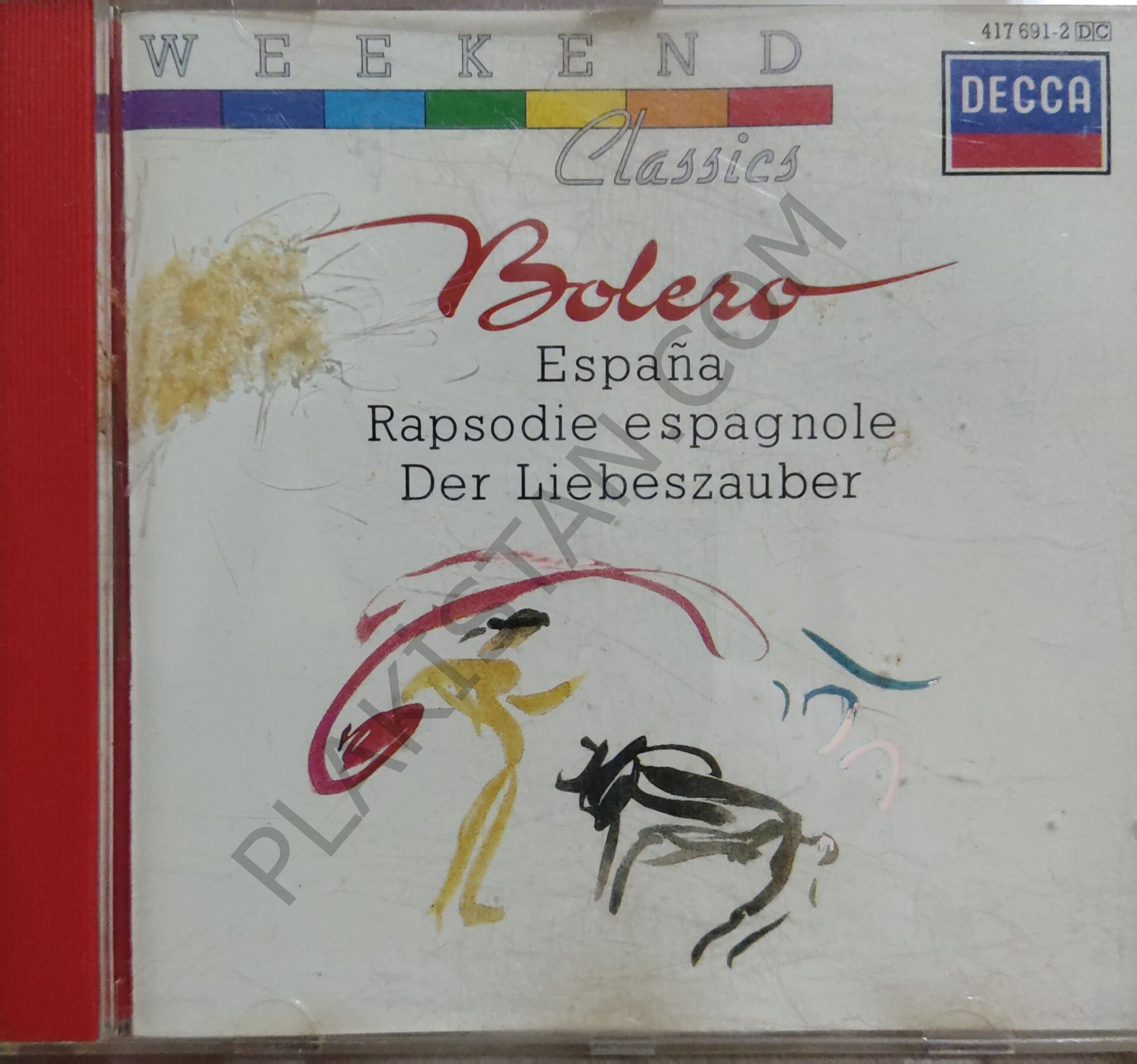 Boléro, España, Rapsodie Espagnole, L'Amour Sorcier CD