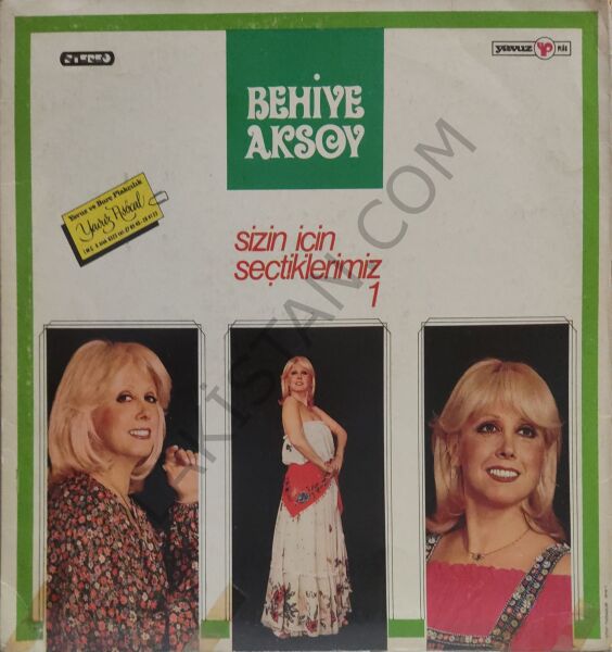 Behiye Aksoy Sizin İçin Seçtiklerimiz 1 LP