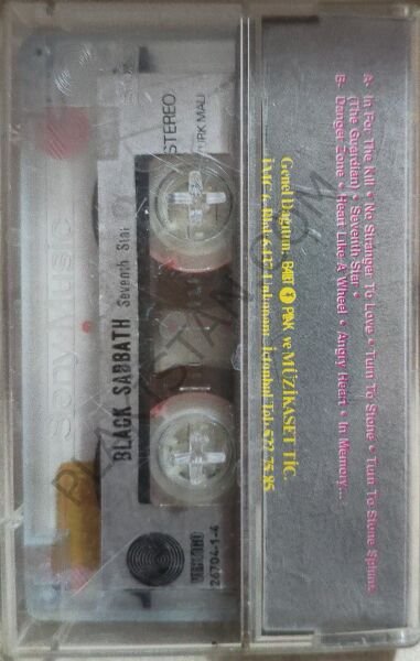 BLACK SABBATH - SEVENTH STAR - FEATURING TONY IOMMI KASET