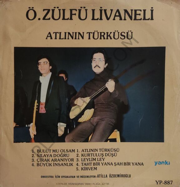 Zülfü Livaneli - Atlının Türküsü LP