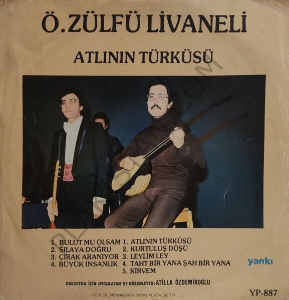 Zülfü Livaneli - Atlının Türküsü LP PLAK