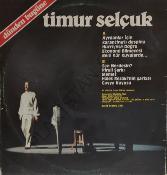 Timur Selçuk - Dünden Bugüne LP