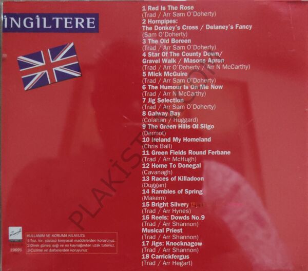 THE MUSIC OF ENGLAND - İNGİLTERE MÜZİKLERİ - CD