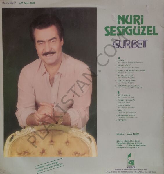 Nuri Sesigüzel Gurbet LP